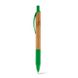 Авторучка бамбукова з кольоровими елементами 81153, зелена 81153.09-HI фото