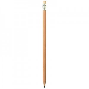 Олівець під лого, заточений, дерев'яний корпус V7682, натуральний V7682-00-AXL фото