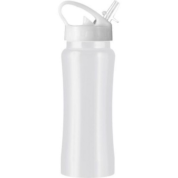 Пляшка спортивна з нержавіючої сталі 600 мл, біла V4656-02-AXL фото