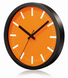 Настенные часы SAINT-TROPEZ, оранжевые WS04OR-RG фото