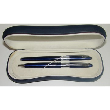 Набор подарочный в футляре (авторучка с поворотным механизмом, капилярная ручка) V1385-04-AXL фото