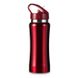 Пляшка спортивна з нержавіючої сталі 600 мл, червона V4656-05-AXL фото
