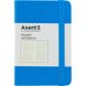 Книга записна А6 Axent Partner 8301, 96 аркушів, клітинка, тверда обкладинка, блакитна 8301-07-A фото