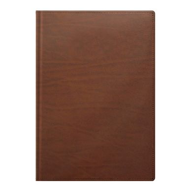Щоденник недатований А5 BRUNNEN LAFONTAINE Агенда коричневый (натуральная кожа) 7965070 фото