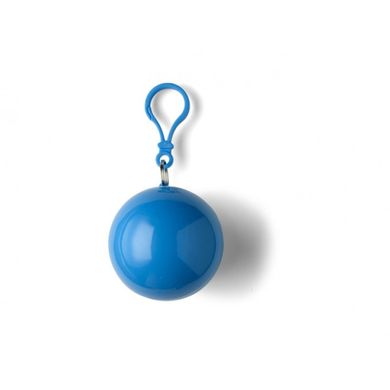 Дождевик-пончо в брелоке-шарике с крючком, синий V4125-11-AXL фото