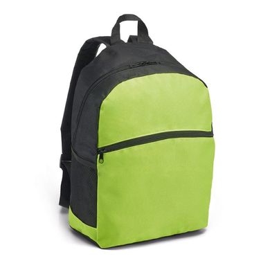 Рюкзак, полиестер, с внешним карманом, 2 кармана сетка 92666, светло-зеленый 92666.19-HI фото