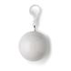 Дощовик-пончо в брелоку-кульці з гачком, білий V4125-02-AXL фото