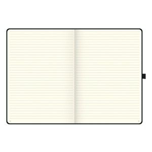 Книга записная А4 Brunnen Компаньон, линия, черная 5528705-0211 фото
