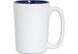 Чашка керамическая Economix Promo GRAND 350мл, бело-синяя E98315-02 фото