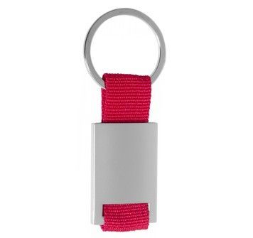 Брелок для ключей Ribbon, красный 9100-04 фото