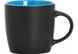 Чашка керамічна Economix Promo BLACK PRINCE 350мл, чорно-блакитна E98314-11 фото