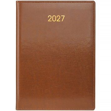 Щоденник 2027 Стандарт А5 Soft з/т коричневий 73-795-36-707 фото
