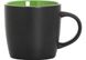 Чашка керамическая Economix Promo BLACK PRINCE 350мл, черно-зеленая E98314-04 фото