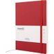 Книга записная Axent Partner Soft L, 190x250 мм, 96 листов, клетка, гибкая обложка, красная 8615-06-A фото 2
