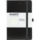 Книга записная Axent Partner В6, 125х195мм, 96 листов, точка, твердая обложка, черная 8306-01-A фото