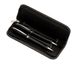 Набор подарочный шариковая ручкаи механический карандаш в чехле кожзам AP791266, черный AP791266-10-CL фото