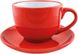 Набор чайный керамический Economix Promo VENA 250мл, красный E98311-03 фото