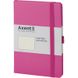 Книга записна Axent Partner В6, 125х195мм, 96 аркушів, крапка, тверда обкладинка, рожева 8306-10-А-0207 фото 3