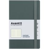 Книга записная Axent Partner Soft В6, 125x195 мм, 96 листов, клетка, гибкая обложка, Earth Colors, зеленая 8620-04-A фото