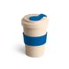 Чашка для подорожі з бамбукового волокна еко 500 мл, синя 94638.14-HI фото 1
