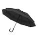 Большой зонт-трость полуавтомат FAMILY 45300 черный 45300-3 фото