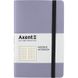 Книга записна Axent Partner Soft В6, 125x195 мм, 96 аркушів, клітинка, гнучка обкладинка, срібна 8206-34-A фото