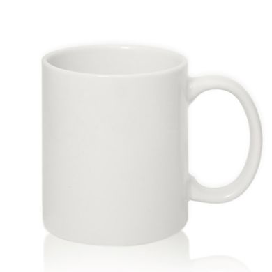 Чашка керамічна для сублімації СТАНДАРТ 330 мл, біла 211009 фото