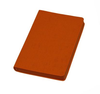 Записная книжка А5, клетка, Vogue оранжевая 1299-03 фото
