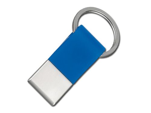Брелок резиновый с металлической вставкой (голубой) 23170-20-REA фото