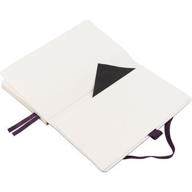 Книга записна Partner Soft Skin В6, 125x195 мм, 96 аркушів, клітинка, гнучка обкладинка, синя 8616-02-A фото