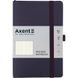 Книга записна Axent Partner Soft Skin В6, 125x195 мм, 96 аркушів, клітинка, гнучка обкладинка, синя 8616-02-A фото
