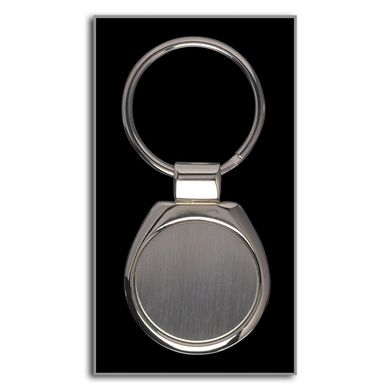 Брелок для ключей круглый металл V2133-32-AXL фото