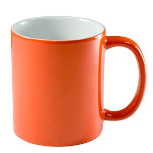 Чашка хамелеон магическая 110Z (330 мл), оранжевая B2CB-06 фото