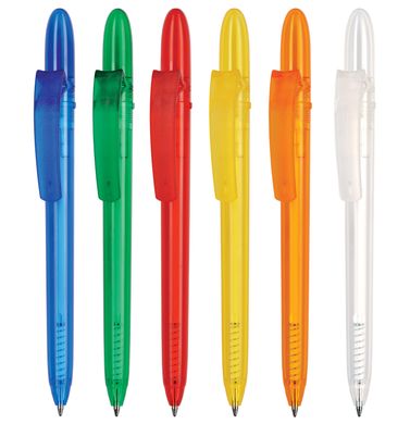 Авторучка пластикова Viva Pens FILL Color, прозора FKO07-0104 фото