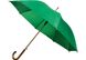 Зонт трость полуавтомат TWIST под лого, зеленый E98400-04 фото