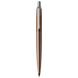 Шариковая ручка Parker JOTTER 17 Premium Carlisle Brown Pinstripe CT BP 17 132, коричневая  17132-0101 фото 1