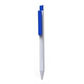 Авторучка пластиковая VIVA PENS OTTO, бело-синяя OT1-0104 фото