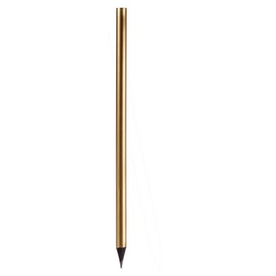 Уцінка! Олівець простий під лого, заточений, без гумки, чорне дерево V1665, золото V1665-24-AXL  фото