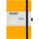 Книга записная Axent Partner В6, 125х195мм, 96 листов, точка, твердая обложка, желтая 8306-08-A фото