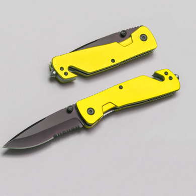 Нож карманный, 3 функции, soft-touch MK01 фото