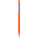 Ручка кулькова металева зі стилусом KENO, помаранчева KEN05-0104 фото