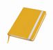 Записная книжка А5, клетка, твердая обложка Soft, желтая 1291-02 фото