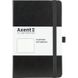 Книга записная Axent Partner В6, 125х195мм, 96 листов, твердая обложка, черная 8307-01-A фото