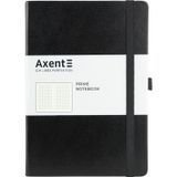 Книга записна Partner Prime 8305, 145х210мм, 96 аркушів, клітинка, тверда обкладинка, чорна 8305-01-A фото