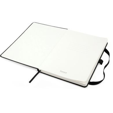 Книга записна Partner Prime 8305, 145х210мм, 96 аркушів, клітинка, тверда обкладинка, чорна 8305-01-A фото