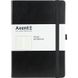 Книга записная Axent Partner Prime 8305, 145х210мм, 96 листов, клетка, твердая обложка, черная 8305-01-A фото