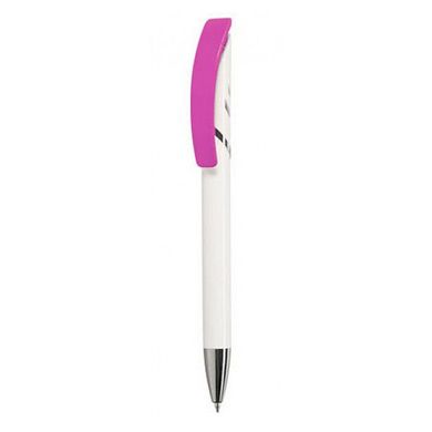 Авторучка пластиковая Viva Pens Starco White, розовая STW10-0104 фото