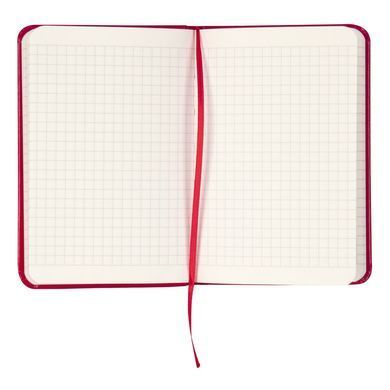 Книга записна А6 Axent Partner 8301, 96 аркушів, клітинка, тверда обкладинка, червона 8301-03-A фото