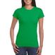 Женская футболка SoftStyle 153, зеленая 64000L-2252C-S фото