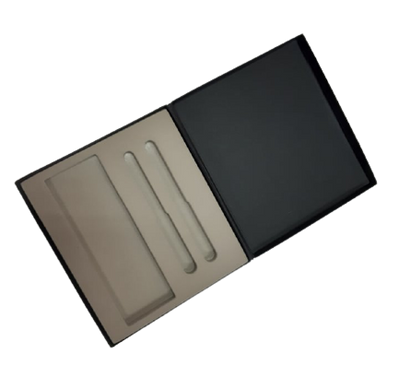 Футляр картонний для двох ручок і футляра чорний Ka-01-0105 фото